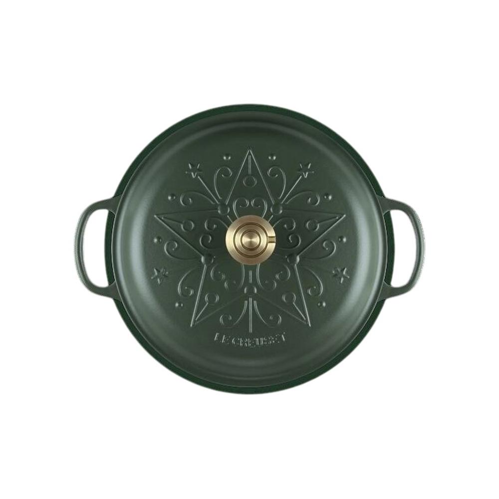 Le Creuset Cast Iron Christmas Shallow Casserole L'Etoile 30cm